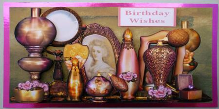 Victoriana Dl Quick Card by Michelle Chivers