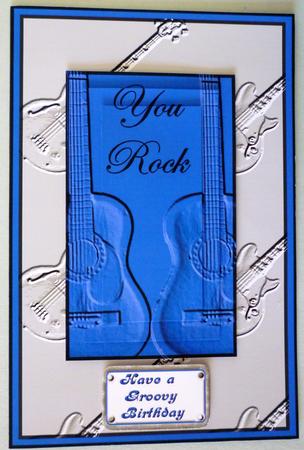 You Rock Embossed Look by Michelle Chivers