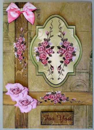 Vintage Roses by Michelle Chivers