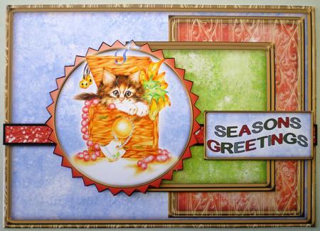 Kitty in the Jewelry Box 5x7 by Michelle Chivers