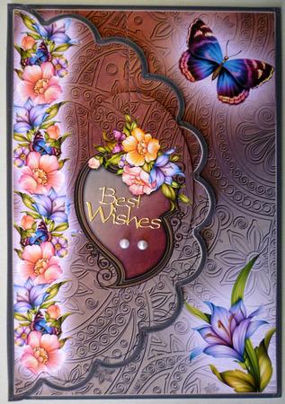 Mock Envelope Flora 5x7 by Michelle Chivers