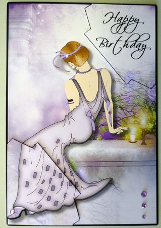 Lady in the Dusk 5x7 by Michelle Chivers