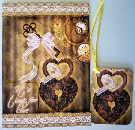 Time for Love 5x7 by Michelle Chivers