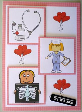 Three Squares - Nurse by Michelle Chivers