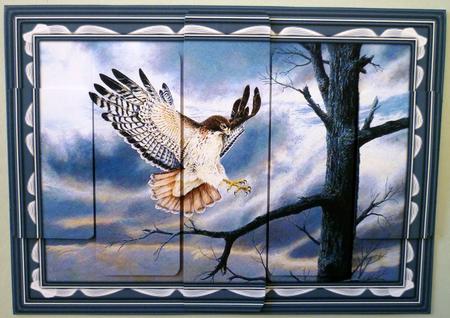 Coming in to Land Panel Card by Michelle Chivers