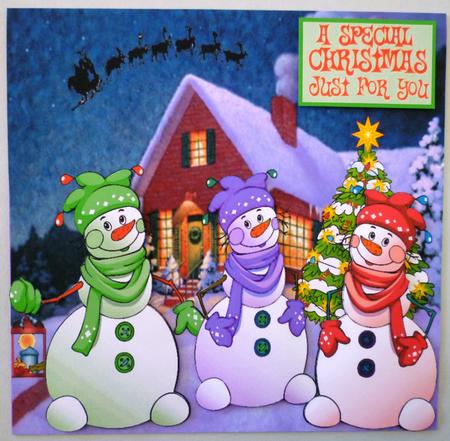 Snowmans Meeting by Michelle Chivers