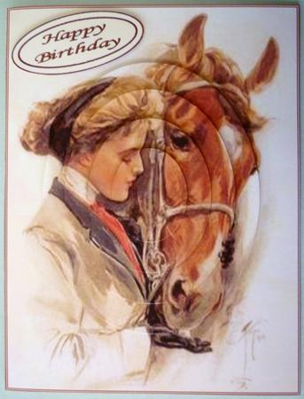 A Girl and Her Horse by Michelle Chivers