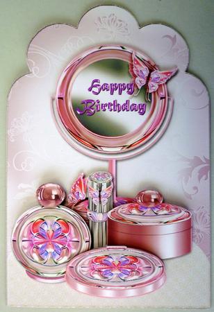 Girly Things Scalloped Top Card by Michelle Chivers