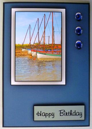 Blakeny Point Sail Boats by Michelle Chivers