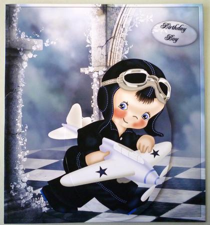 Little Boy Pilot by Michelle Chivers