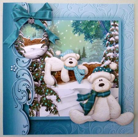 Teddies Winter Wonderland by Michelle Chivers