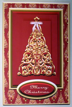 Festive Christmas Tree by Michelle Chivers