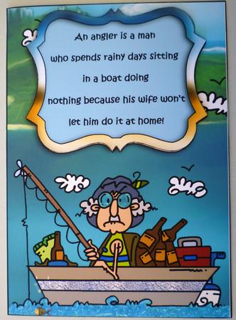 Gus - Fishing by Michelle Chivers