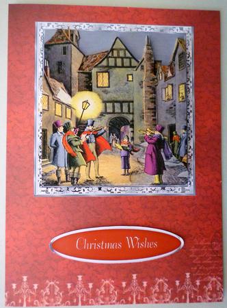 Christmas Festive Scene by Michelle Chivers