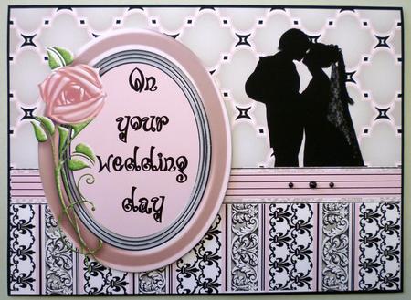 French Flair Wedding Engagement Anniversary Quick Card by Michelle Chivers