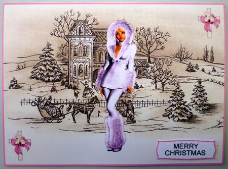Is It Snowing Yet Christmas Toppers by Michelle Chivers