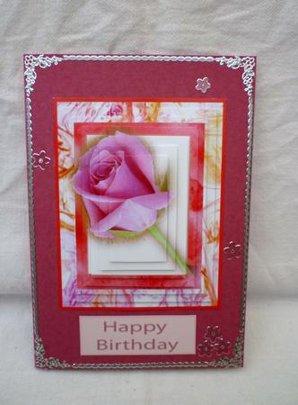 Pink Rose Pyramid by Michelle Chivers