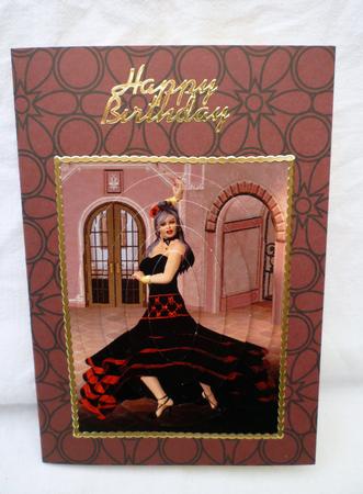 Flamenco Dancer 1 Pyramage by Michelle Chivers