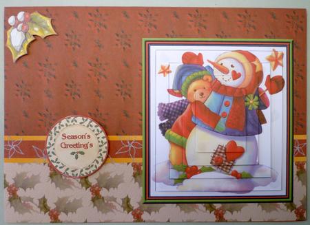 Snowman by Michelle Chivers