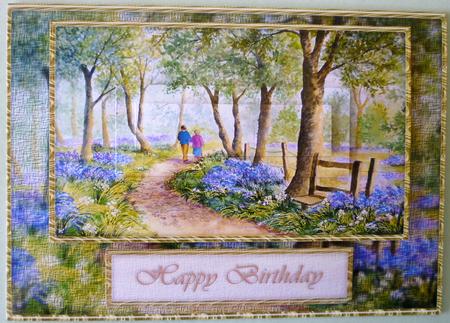 Bluebell Walk by Michelle Chivers