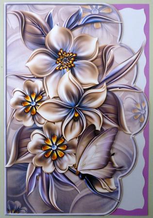 Flora with Butterly by Michelle Chivers