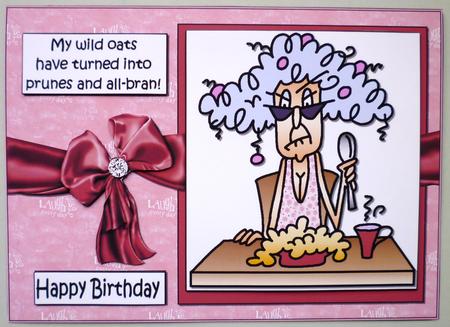 Stella Has Prunes and All-bran Quick Card by Michelle Chivers