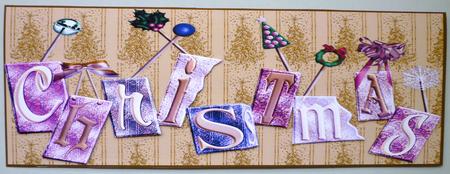 Dl Christmas Decoupage by Michelle Chivers