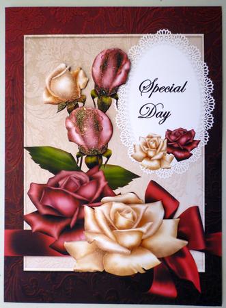 Special Day Antique Roses by Michelle Chivers