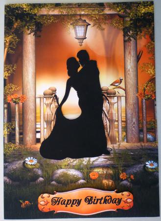 Kissing Couple by Michelle Chivers