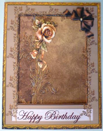 Framed Autumn Glory - Birthday by Michelle Chivers