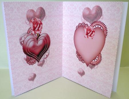 Girly Steampunk Valentine Insert by Michelle Chivers