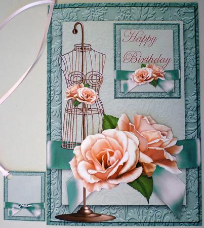Vintage Roses by Michelle Chivers