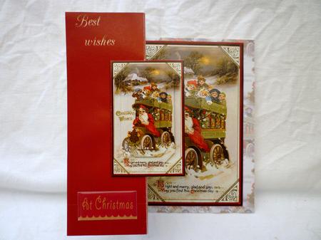 Daddy Christmas Motor Bus by Michelle Chivers