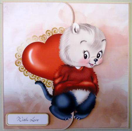 Valentine Gopher by Michelle Chivers