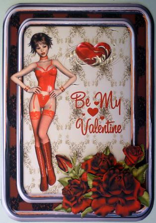 Be My Valentine Sexy Poser by Michelle Chivers