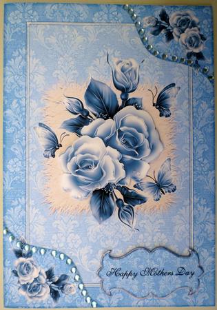 Floral Card Front by Michelle Chivers