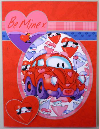 Cute Card Front Valentines by Michelle Chivers
