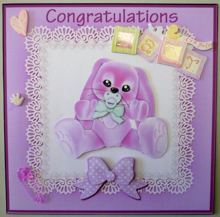 A New Baby, Lilac by Michelle Chivers