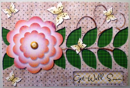 Cute Layered Flower Various Occasions Topper 4 by Michelle Chivers