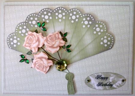 Mint Fan by Michelle Chivers