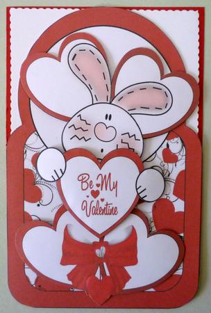 Bunny Be My Valentine by Michelle Chivers