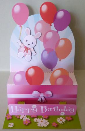 Birthday Pop Up Card 'special Girl' by Michelle Chivers