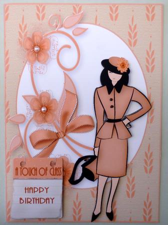 Peach Class Act by Michelle Chivers