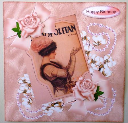 Elegant Vintage Lady by Michelle Chivers