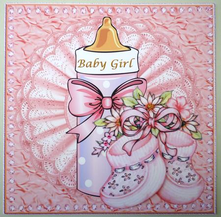 Baby Girl Pink by Michelle Chivers