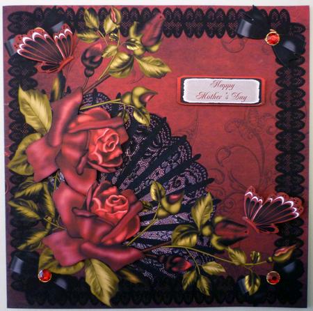Boudoir Greeting Card Front with Elements by Michelle Chivers
