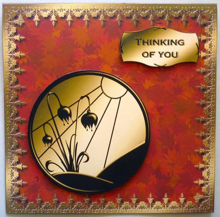 Gold Border by Michelle Chivers