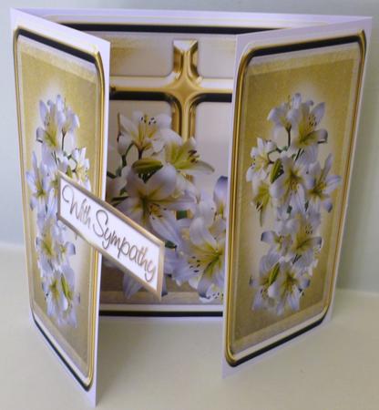 Easter Lilies Gatefold by Michelle Chivers