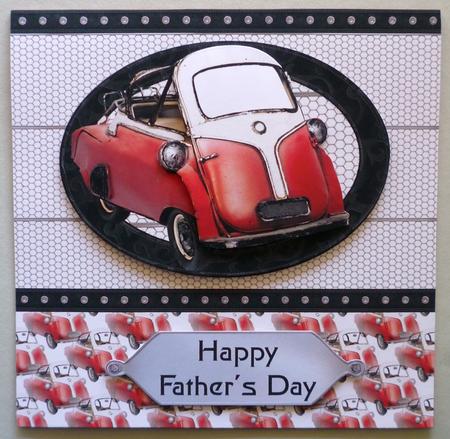 Old Red Car Step by Step by Michelle Chivers