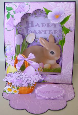 3D Open Front Easel Kit - Easter Bunny by Michelle Chivers